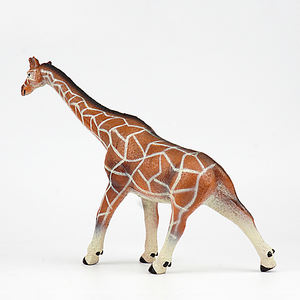 プラスチックPVCカートンアニメーションかわいいフィギュアジャングル動物キリンおもちゃ子供用 - Product Image 4