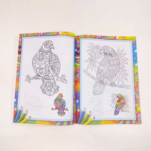 Livre de <span class=keywords><strong>coloriage</strong></span> personnalisé à couverture souple pour adultes, mandalas en couleurs Pantone, activités de relaxation, impression pour enfants et adultes, fourniture d'usine - Product Image 4