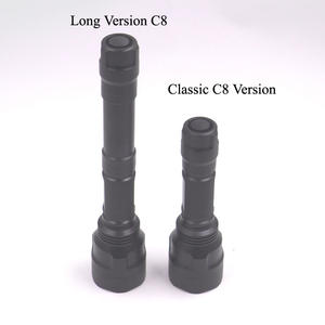 Linterna UV recargable C8 con 365nm LED Seoul Viosys 5W LED 18650 Detección de agente fluorescente <span class=keywords><strong>ultravioleta</strong></span> Batería alimentada - Product Image 5