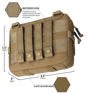 बाहरी मोले उपकरण पाउच पहली सहायता पाउच उपयोगिता अनुलग्नक आयोजक बहु-कार्यात्मक कमर बैग - Product Image 4