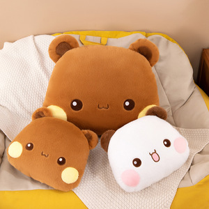 <b>Cute</b> Cartoon Panda <b>Bear</b> Plush Pillow Soft Stuffed Animal Cushion for Home Decor Sofa Bed PP Cotton Stuffed Animal Toys Kids Toys - Product Image 4
