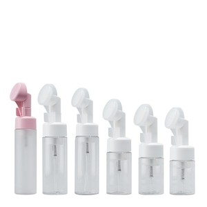 100ml 120ml 150ml 200ml 250ml Plastique PET Nettoyant <span class=keywords><strong>pour</strong></span> le visage Mousse Brosse Pompe Bouteille - Product Image 1