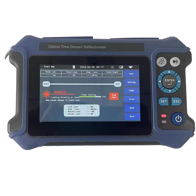 JW3302k Otdr SM 1310/1550/1625nm OTDR Optical Time Domain Reflectometer 10G Power Meter VFL Optical Loss RJ45 Test