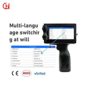 Impresora de Inyección de Tinta Portátil Inteligente TIJ con Certificación CE, Compatible con Múltiples Idiomas, para Impresión de Logotipos, Advertencias, Diagramas e Íconos Diarios - Product Image 4