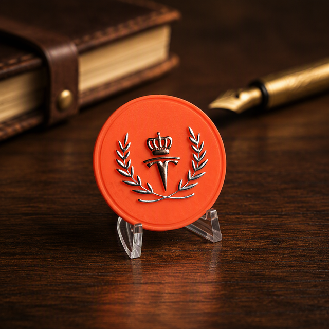 Customized DQ Brand Silicone 3D Logo Label Iron-On Embossed Engraved Circle Patches for Armed Forces PVC 7-Day Sample Lead Time