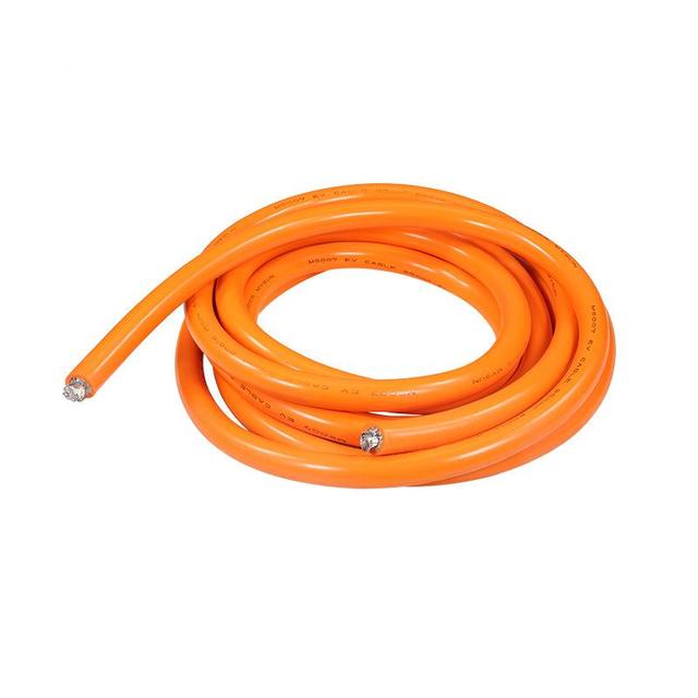New Energy Harness EV Silicone Rubber Cable High-Temperature High-Voltage 200 Degrees 1500VDC Copper Wire Shield Roll Packing