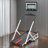 Tapis de course pliable non motorisé pour usage domestique et commercial, idéal pour la marche et la course, fabriqué en Chine