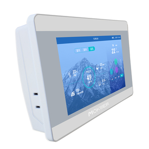 MOKWEIR หน้าจอสัมผัส HMI MK3370C ขนาด 7 นิ้ว ความละเอียด 800x480 การสื่อสาร RS-485/WiFi วัสดุ ABS/PC สำหรับควบคุมอุตสาหกรรม - Product Image 2