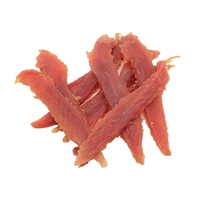 Gâteries saines pour chiens Poitrine de poulet déshydratée Canard Jerky Produits nutritifs sains pour animaux de compagnie Collations pour chiens succulents