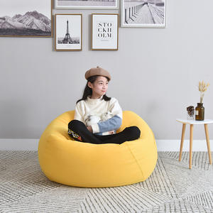 โซฟาถุงถั่วอีพีเอสฟิลสำหรับผู้ใหญ่ ห้องนั่งเล่น อพาร์ทเมนต์ขนาดเล็ก เฟอร์นิเจอร์โรงแรม นุ่มสบาย ดูแลรักษาง่าย ถอดประกอบได้ - Product Image 6