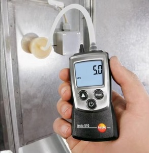 Manómetro Digital Portátil Original Testo 510, Instrumento de Medición Diferencial, Rango de 0 a 100 HPa - Product Image 6