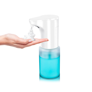 Tốt nhất bán bơm lại giặt bọt <span class=keywords><strong>Dispenser</strong></span> 300ml nhựa touchless chuyển đổi quay Pin hoạt động tự động xà phòng <span class=keywords><strong>Dispenser</strong></span> - Product Image 3