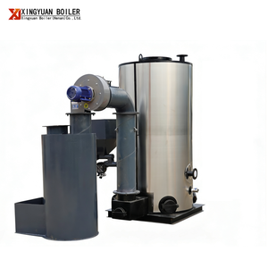 מחולל קיטור אנכי קטן לשימוש תעשייתי, בעל צינורות אש, בלחץ נמוך, אוטומטי, המופעל על ידי פחם, עץ וביומסה, בעל בטיחות גבוהה - Product Image 3