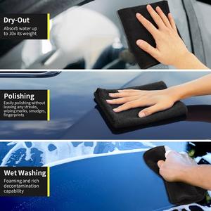 맞춤형 폴리에스터 80% 폴리아미드 20% 속건성 극세사 세차/주방 타월 - Product Image 5