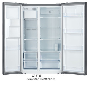 French Door <b>Refrigerators</b> Frost-Free Side-by-side <b>Refrigerator</b> and Freezers Home <b>Refrigerator</b> - Product Image 3