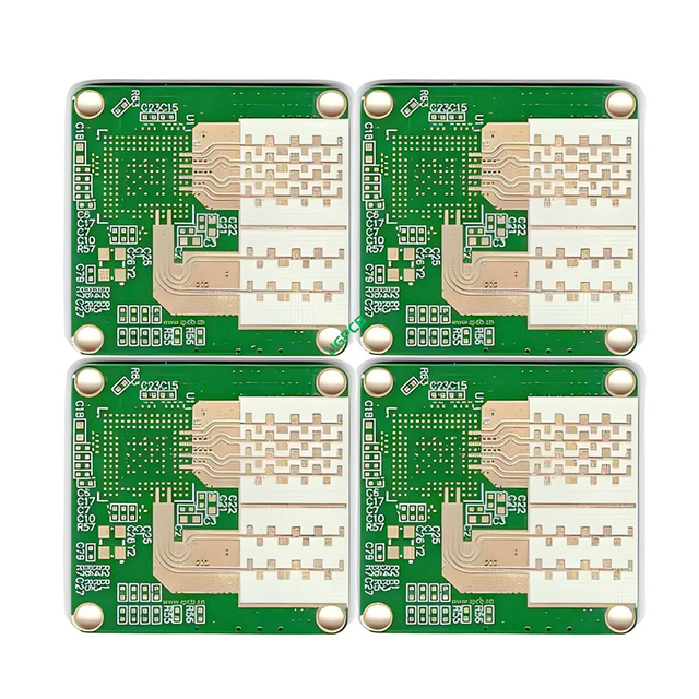Manufacturer Custom PTFE High Frequency PCB Low Dk Low Df 5G/6G Communication Base Station Printed Circuit Board With Gerber