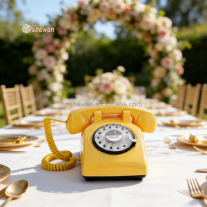 Telefono <span class=keywords><strong>Vintage</strong></span> per Registrazione Vocale, Libro degli Ospiti Audio per Matrimoni, Compleanni, Anniversari, Messaggi - Product Image 5