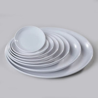 Assiettes en mélamine de forme ronde, plusieurs tailles, haute qualité, prix bas, vente en gros