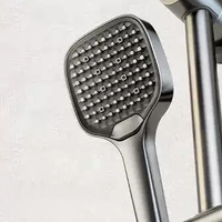 2023 nouvelle conception intelligente Led affichage numérique thermostatique 4 fonctions salle de bain système de douche de pluie ensemble de mélangeur