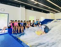 Bonne qualité ASNL-1002 monocanal Portable Surf Machine piscine Surf Machine Skateboard Surfer