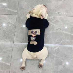 Pakaian kualitas baik untuk anjing besar logo kustomisasi anjing kaus sweter hoodie untuk anak bulldog Perancis - Product Image 3