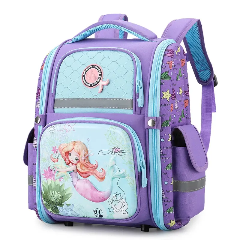 Mới tích hợp Phi Hành Gia túi lớn capacity3-6Grade học sinh tiểu học schoolbag phim hoạt hình trẻ em ba lô cột sống