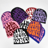 Winter Hot Selling Y2K Fruit Bows Plaid Character Custom Logo Acryl Jacquard Unisex Muts Buiten Sport Groothandel Breiwerk