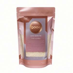 Sac zip-lock givré imprimé avec LOGO personnalisé Pochette debout Sacs en mylar Sacs hermétiques réutilisables pour emballage alimentaire - Product Image 2