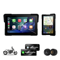 Android 13.0 Wireless Carplay GPS Navigator Motor 7 Inci BT TPMS Tahan Air Plastik ABS Universal