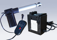 Actionneur de course linéaire électrique étanche, moteur 12V /24vdc, ouvre-porte, 200mm