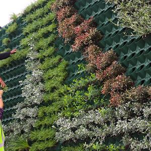 Maceta Vertical Hidropónica para Jardín Vertical, Maceta de Pared Verde con Sistema de Riego, Maceta Apilable Hidropónica - Product Image 6