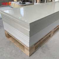 Étagère de présentation en surface solide acrylique KKR, écologique, ignifuge, imperméable, moderne, pour usage en centre commercial, grandes dalles de comptoirs et panneaux muraux