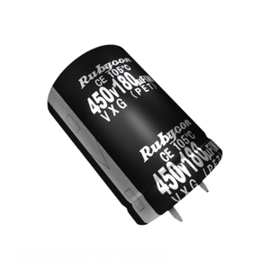 Condensateur à électrolyte aluminium 220 µF 20 % 420 V à montage traversant (Snap-in) - Distributeur agréé - XG220MEFC22X50 - Product Image 1