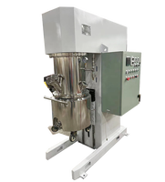 Chine Polyc haute viscosité Silicone mastic adhésif résine acrylique graisse thermique Double mélangeur planétaire Machine