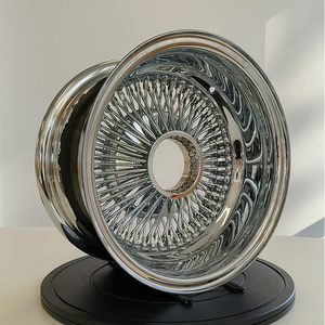 <span class=keywords><strong>Jantes</strong></span> à Rayons Entièrement Argentées 13x5.5 13x7 14x7 13 <span class=keywords><strong>Pouces</strong></span> 100 Rayons Rayonnage Droit Déport Négatif <span class=keywords><strong>Jantes</strong></span> à Rayons en Acier Chromé de Haute Qualité 14 13 - Product Image 4