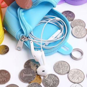 Custom Factory Price Cartoon Mini Schoolbag-Shaped Silicone Coin Bag <b>Wallet</b> <b>Small</b> Zipper Storage Purse Novelty Kids Gifts - Product Image 6