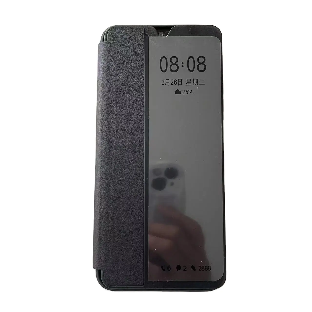 Factory wholesale Business TPU+PU+PC Smart View Flip Cover for RM NOTE 13 PRO+ NOTE 13 PRO 5G phone case