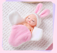 Poupée Reborn, jouet de simulation, modèle de poupée bébé, mini poupée mignonne, nouveau-né fille ou garçon, cadeau d'Halloween, de Noël ou d'anniversaire