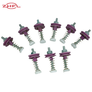 Pièces de machine à tricoter en céramique d'alumine polie et ressorts métalliques pour la tension du fil dans l'industrie textile et l'utilisation sur métier à tisser - Product Image 1