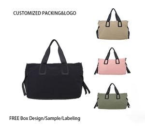 Factory Wholesale High Quality Solid Color Durable Waterproof Light Weight Portable Large Capacity Travel Luggage Sports Bag