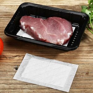 Tampons absorbants biodégradables jetables pour liquides, sang, eau, poulet, fruits, aliments, emballages de viande - Product Image 1