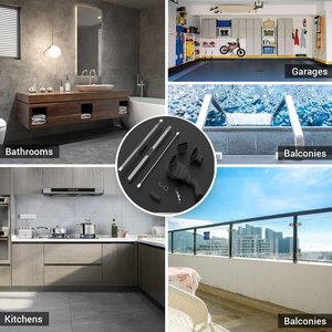 Chất lượng cao thép không gỉ 304/316L tuyến tính tắm thoát nước sàn hiện đại Slim hẹp thiết kế cho bồn tắm và khách sạn - Product Image 6