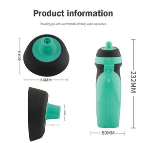 Custom Logo Professional Supplier Food Grade Bicycle Cycling Drink Plastic Sports Squeeze Water Bottle Straw Type Flowing <b>Method</b> - Product Image 4