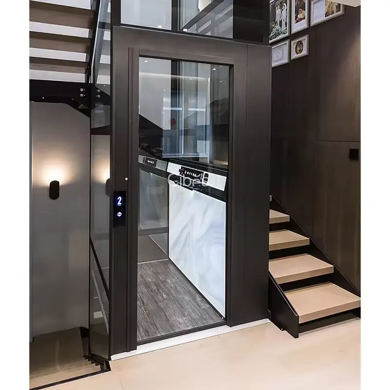 Faith Stone 320kg Small Residential Elevator Lifting 4 Passengers for Hotel House Apartment