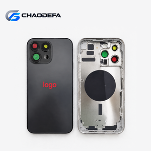 สำหรับ iPhone 14 Pro Max ฝาหลังโทรศัพท์มือถือ ฝาครอบแบตเตอรี่ โครงกลาง ชุดโครงสร้างอะไหล่เปลี่ยน - Product Image 3