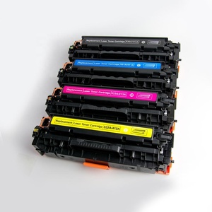 Compatibile CF 410A 411A 412A 413A Cartuccia di <span class=keywords><strong>Toner</strong></span> CF410A per <span class=keywords><strong>HP</strong></span> M452dw M452nw M452dn MFP M477fnw M477fdn M477fdw - Product Image 1