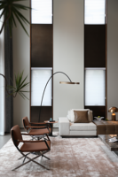 Ensemble de canapés modulaires en tissu, design moderne, avec combinaison libre, durable et personnalisable, pour hôtel, villa, appartement, salon