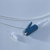 Cordon de brassage de fibre optique LC UPC 0,9 mm SM disponible en OEM, pigtail, direct usine, pour applications multiples