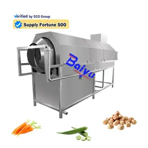 Baiyu Baby Spinach Lettuce Cabbage Fruit and Salad Leafy Vegetables Processing Packing Production Line