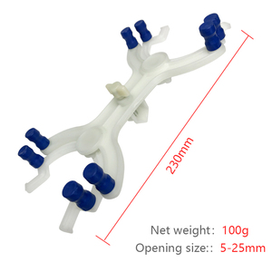 Soporte <span class=keywords><strong>de</strong></span> <span class=keywords><strong>bureta</strong></span> <span class=keywords><strong>de</strong></span> plástico, <span class=keywords><strong>Doble</strong></span> posición, abrazadera <span class=keywords><strong>de</strong></span> <span class=keywords><strong>bureta</strong></span> ajustable <span class=keywords><strong>para</strong></span> <span class=keywords><strong>laboratorio</strong></span> - Product Image 6